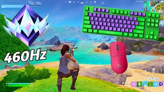 [1 HOUR ASMR] 😴 Fortnite UNREAL RANK Gameplay 💤 Satisfying Keyboard Fortnite 920 FPS 4K