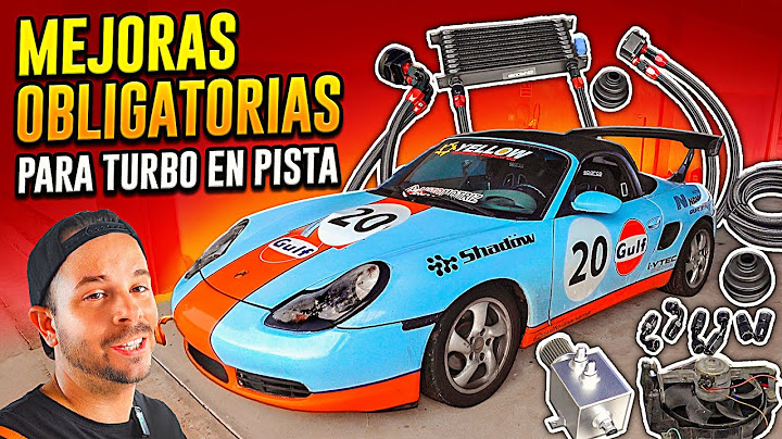 Porsche K20 Turbo Project: Parts that every turbo car should have for the track