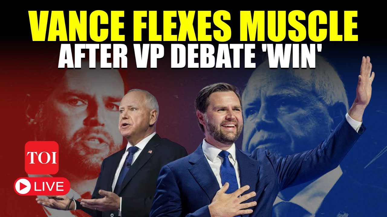 LIVE I JD Vance VP Debate Winner? Trump Running Mate LIVE In Michigan I ...