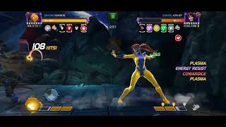 Aw Mcoc season 62. Jack vs Node 50 rank 4 Jean Grey