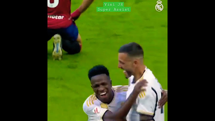 vini jr Super assist #vinicius #joselu #realmadrid
