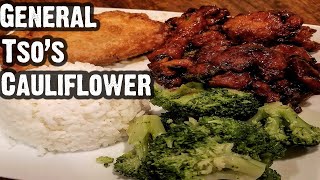 Easy Vegan General Tso's Chicken (Cauliflower)