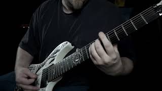 Practicing a few death metal riffs | 7 String Guitar Drop A