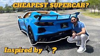 THE CHEAPEST SUPERCAR?! | CHEVROLET CORVETTE C8 REVIEW