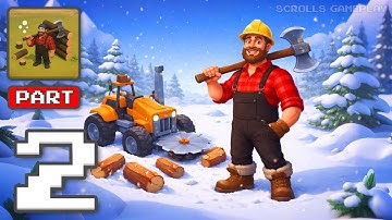 My Lumber Yard - Gameplay Walkthrough Part 2 - Grow Your Lumber Empire (iOS, Android)