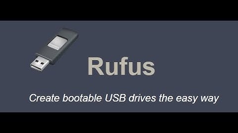 Create Bootable USB drive for Windows 7 8 8 1 10 using Rufus