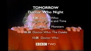 1999 Channel 4 and BBC2 Continuity