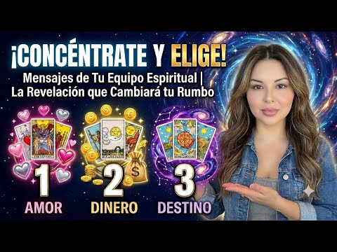 ELIGE TU CARTA! 🔮 Mensajes de tu equipo espiritual: Lo que tienes que saber hoy (Interactivo) 👀✨