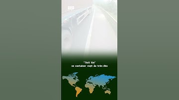 "Thót tim" xe container vượt ẩu trên đèo #shorts