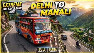 MOST DANGEROUS MOUNTAIN ROUTE! | Bus Simulator India Gameplay #shorts #bushgame screenshot 3
