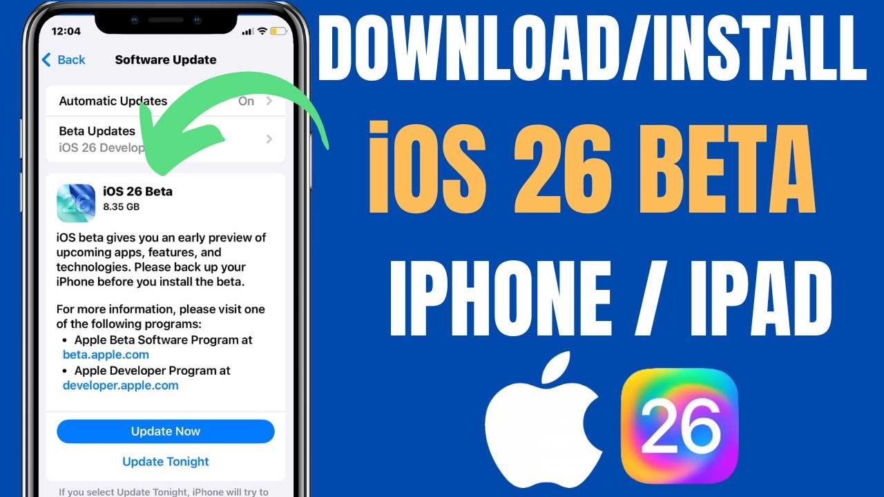 How To Download/Install iOS 26 Beta in iPhone || iOS 26 - YouTube