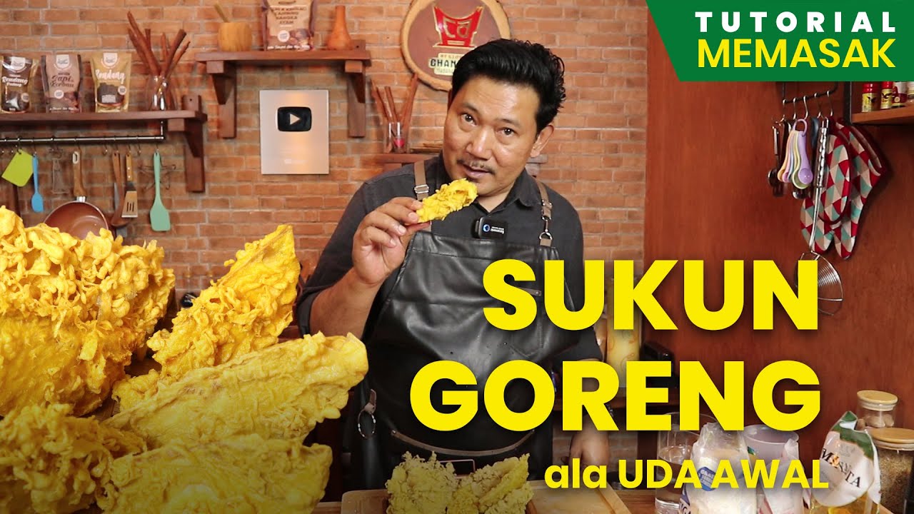 Membuat Sukun Goreng - UDA AWAL