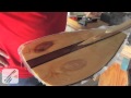 Canoe Paddle Blade - Fiberglass and Epoxy Canoe Paddle Blade - Fiberglass and Epoxy
