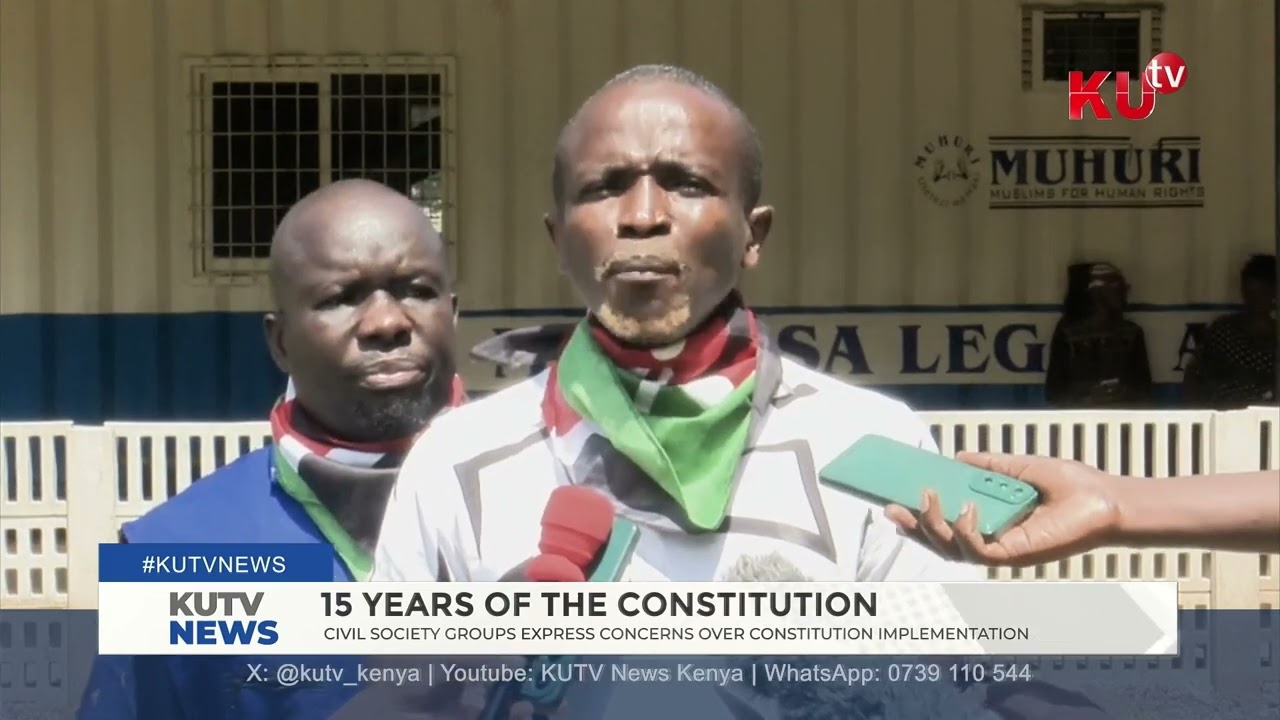 Civil society groups express concerns over constitution implementation