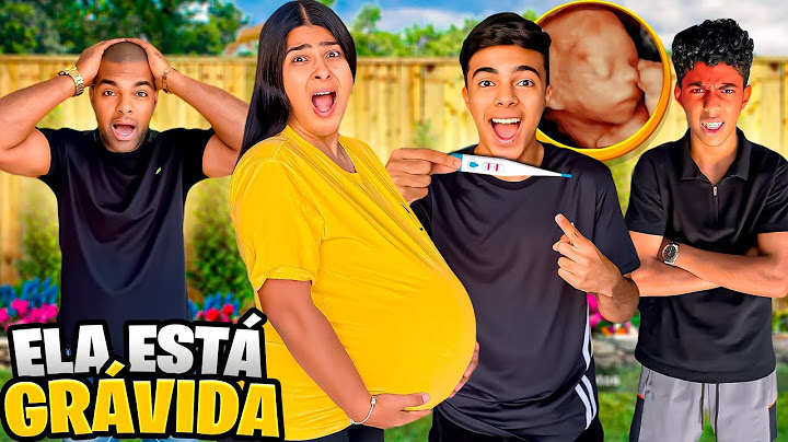 ELA ESTÁ GRÁVIDA! *todos choraram!