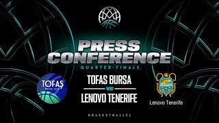 Tofas Bursa v Lenovo Tenerife - Press Conference | BCL 2023