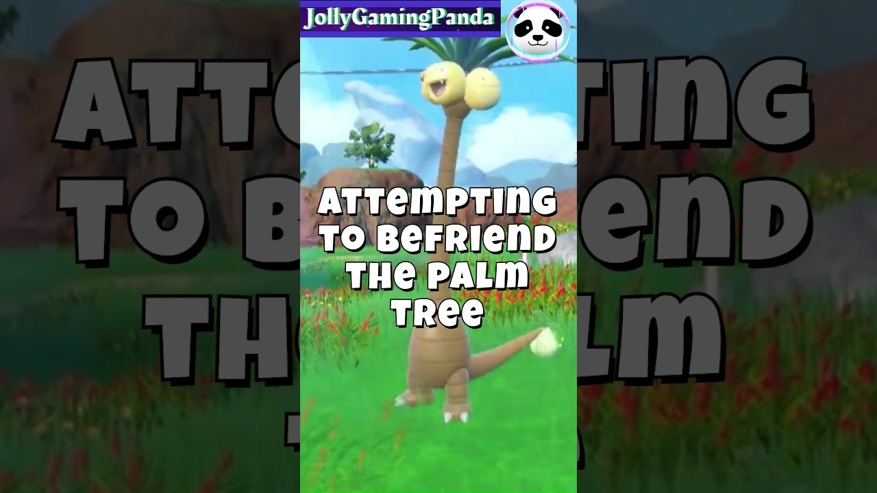 Stubborn Palm Tree Refuses Friendship [Pokemon Scarlet] Gameplay 