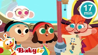 ¡Ahoy, Piratas! 🦜 En busca del tesoro 🎁  | caricaturas | juegos y adivinanzas @BabyTVSP