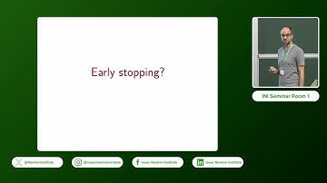 Prof. Patrick Rebeschini | Optimal Sequential Inference and Decision Making: From Uniform A/B Tes...
