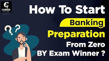 How to Start Bank Preparation from Zero? For Beginners हिंदी में  | For 2024-2025 | #sbi #banking