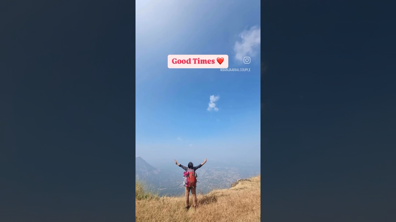 Video thumbnail: What’s your idea of having a Good Time?? #happyfeet #mountains #travel #treklife #trekkingplaces