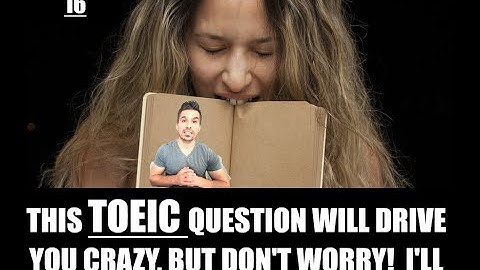 TOEIC TIPS: 90% OF TOEIC STUDENTS GET THIS QUESTION WRONG:  #TOEICTIPS #PASSTOEIC #TOEICEXPERT #ESL