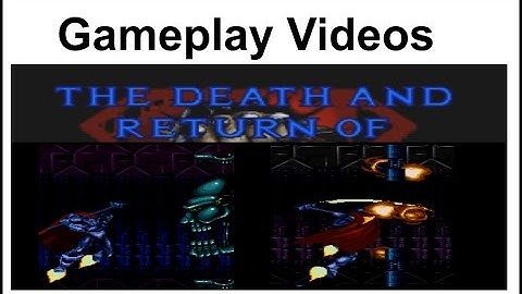 The Death and Return of Superman SNES Gameplay - Engines Core