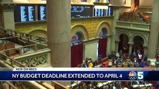 NY budget deadline extended to April 4