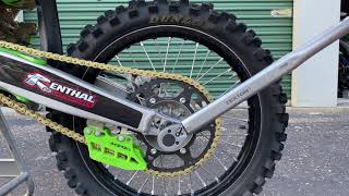 2021 KX250: Installing a New Chain and Sprockets