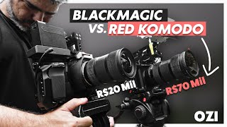 Blackmagic 6K Pro x Red Komodo 6k - Qual a melhor câmera?