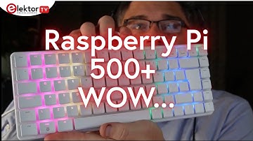 Raspberry Pi 500+ Unboxed: Double RAM, NVMe SSD & RGB Keyboard Upgrade!