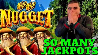 JACKPOTS After JACKPOTS On Wild Wild Nugget Slot Machine screenshot 5
