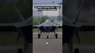 The Weapon That Never Fires — South Korea's Ghost Jet Explained" #military #southkorea