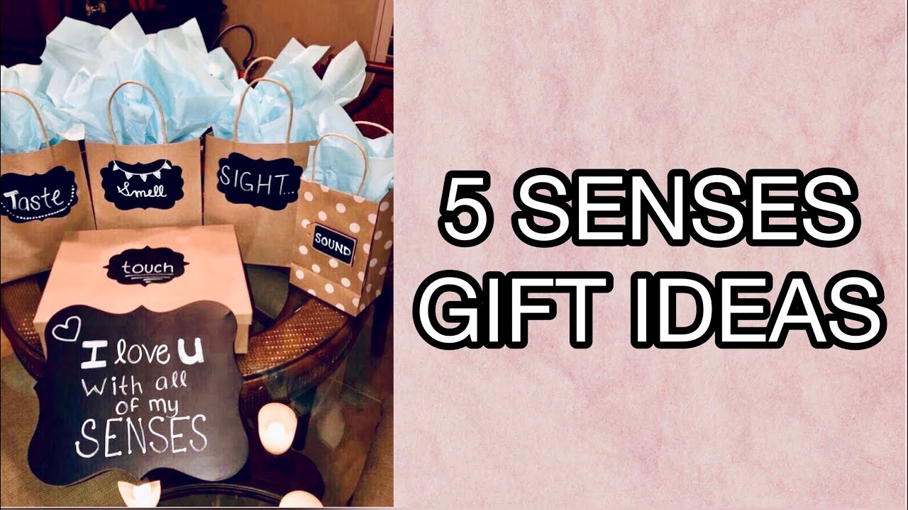 Boyfriend 5 Senses Gift Ideas