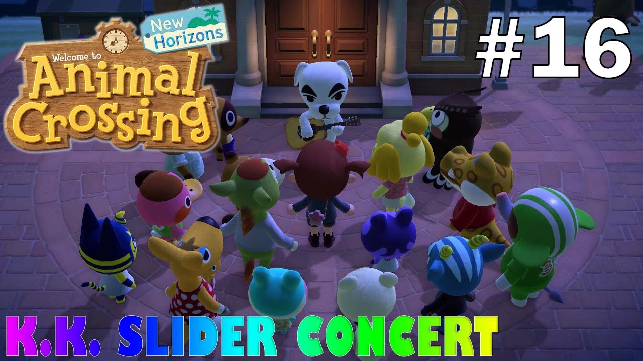 K.K. Slider Concert! - Animal Crossing: New Horizons - Episode 16