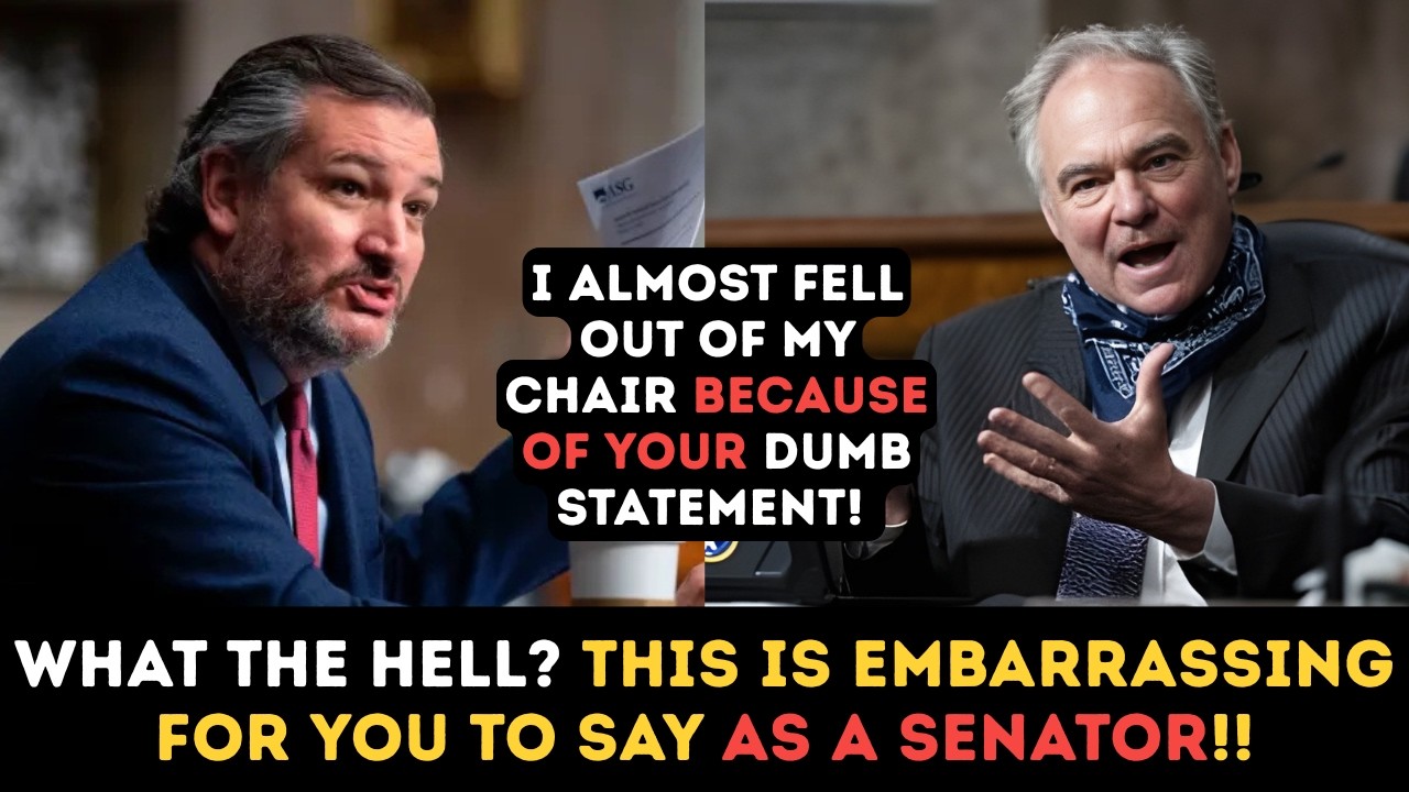 Раздосадованный сенатор Тед Круз гневно раскритиковал сенатора от Демократической партии за его н...