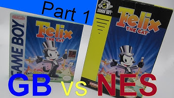 Pickup and Play: GB & NES Felix the Cat Comparison / Differences Pt 1