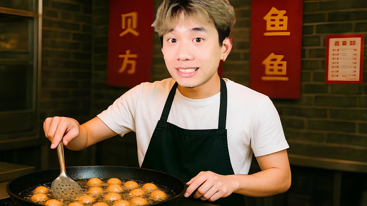 CHIÊN CÁ VIÊN LÀ CÔNG VIỆC NGUY HIỂM PHẾT ĐẤY | FISHBALL GIRL