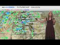 Unsettled pattern and cooler temperatures for Denver