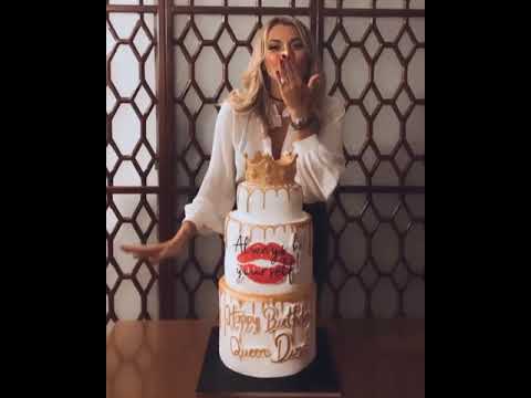 Η εντυπωσιακή τούρτα γενεθλίων της Κωνσταντίνας Σπυροπούλου
