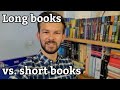 Do we value long books more than short books  response to 1book1review  booktube discussion