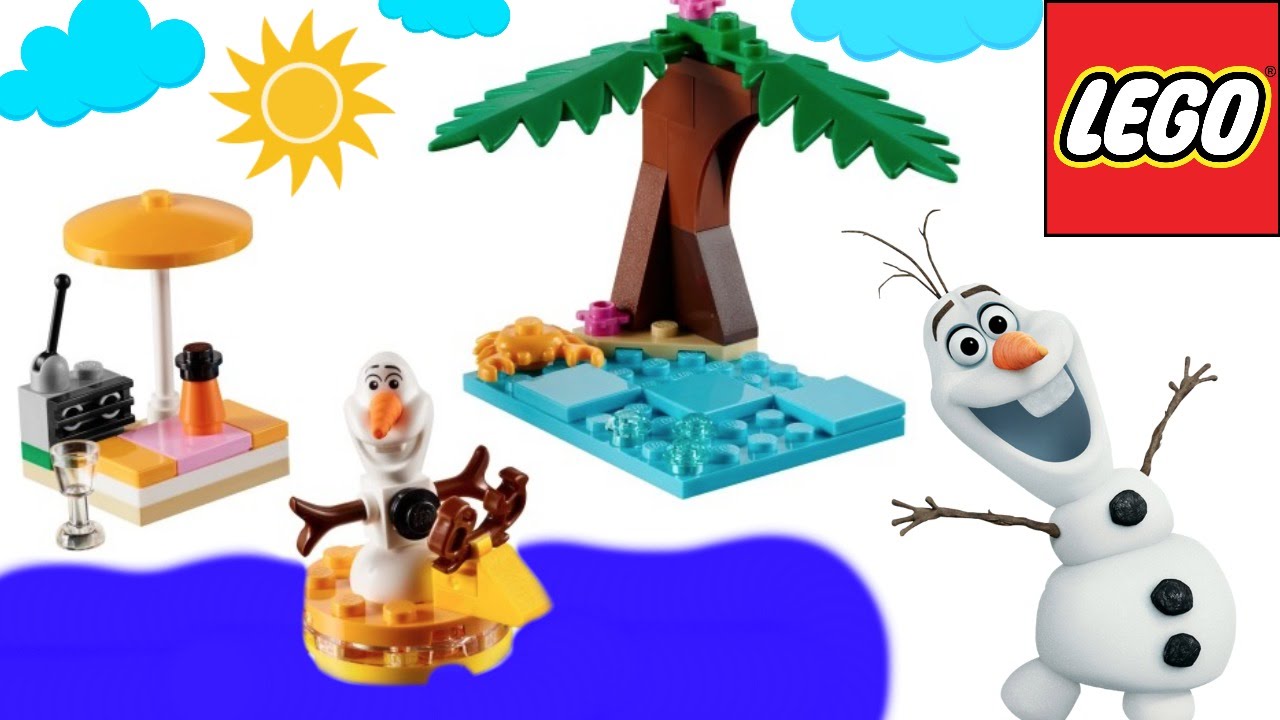 LEGO Set 30397 Disney Princess Olaf's Summertime Fun Set Including Olaf ...