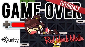 2D Platform Game: Unity -- Game Over -- 10