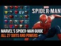 Spider-Man PS4 guide - How to get ALL the suits and powers