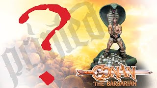 I printed and painted CONAN THE BARBARIAN 3D printed collectible statue