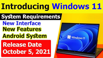 Introducing Windows 11 | New Features & System Requirements You Need To Install Windows 11