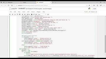 Membuat seleksi beasiswa sederhana menggunakan program coding  Python