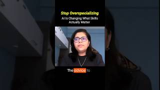 Don't Fall Into the Overspecialization Trap