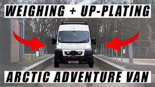 Weighing & Up-Plating Our Arctic Adventure Van!