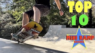 Top 10 Basic Mini Ramp Skate Tricks